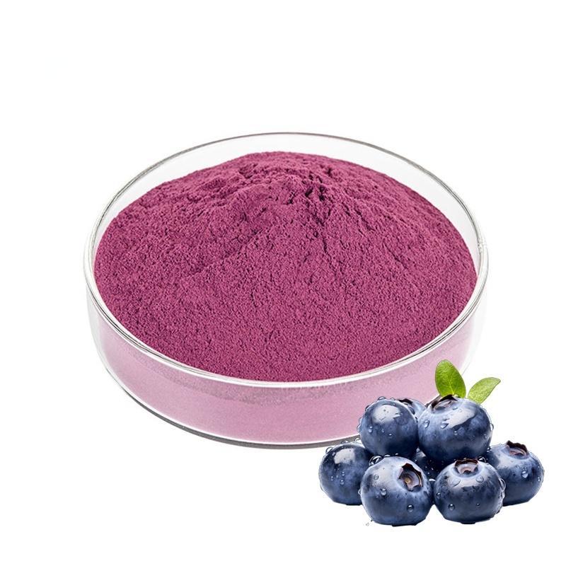 Blue berry juice powder