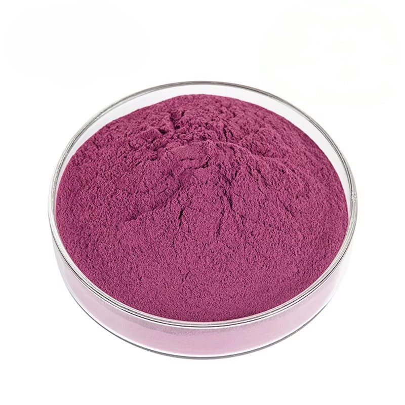 Blue berry juice powder